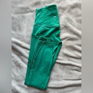 Lululemon Align Leggings Size 0 with Pockets* 25”